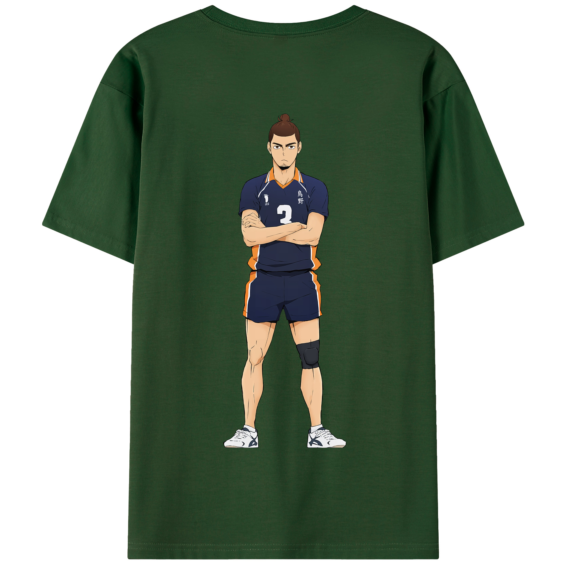 （画像用） ハイキュー!! Haikyu!! 綿100％半袖Tシャツ（背面プリント）